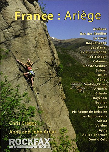 Imagen de archivo de France Ariege Rockfax Rock Climbing Guidebook Rockfax Climbing Guide Series a la venta por PBShop.store US