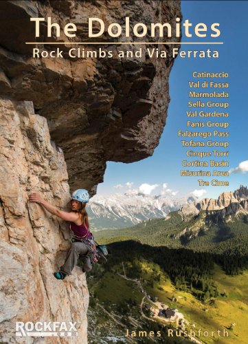 Stock image for The Dolomites - Rock Climbs and Via Ferrata (Rockfax Climbing Guide) (Rockfax Climbing Guide Series) for sale by Goldstone Books