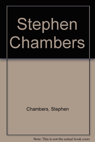 Stock image for Stephen Chambers Felonies and Errors for sale by Colin Martin Books