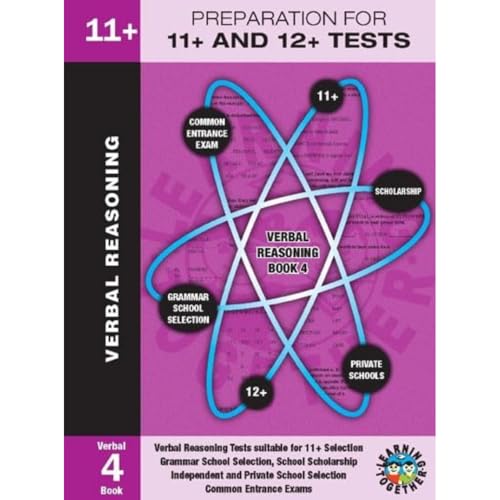 Beispielbild fr Preparation for 11+ and 12+ Tests: book 4 - Verbal Reasoning zum Verkauf von Monster Bookshop