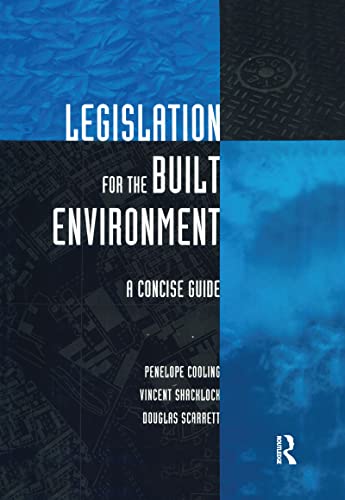 9781873394038: Legislation for the Built Environment: A Concise Guide