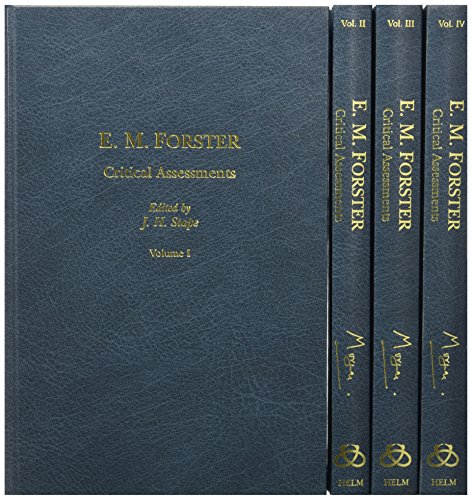 9781873403372: E.M.Forster: Critical Assessments (Critical Assessments of Writers in English)