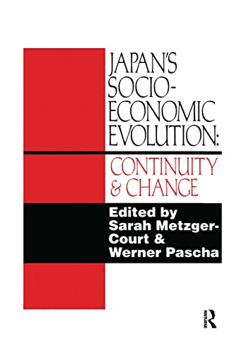 Stock image for Japan's Socio-Economic Evolution: Continuity and Change for sale by Lucky's Textbooks