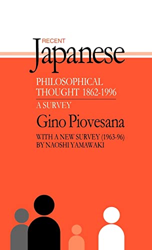 Imagen de archivo de Recent Japanese Philosophical Thought 1862-1994: A Survey (Japan Library) a la venta por Chiron Media