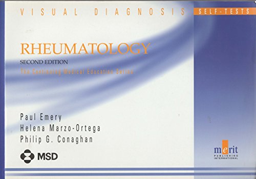 Visual Diagnosis of Rheumatology (9781873413036) by Paul Emery