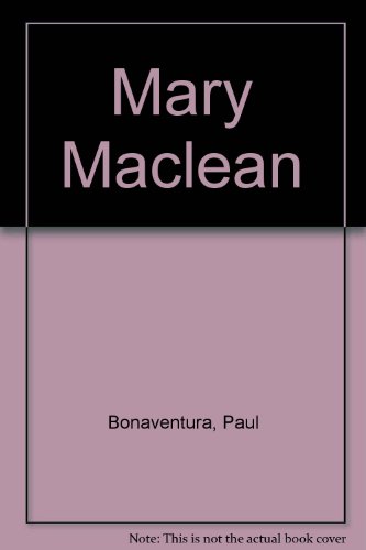 Mary Maclean (9781873451014) by Paul Bonaventura