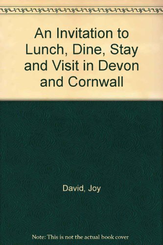 An Invitation to Lunch Devon and Cornwall
