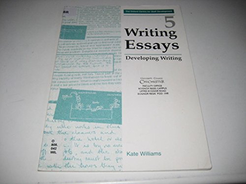 Stock image for Developing Writing: Writing Essays (Developing Writing S.) for sale by WorldofBooks