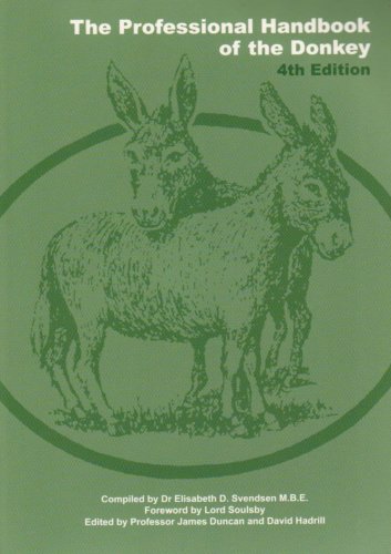 Imagen de archivo de The Professional Handbook of the Donkey a la venta por WorldofBooks