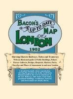 Beispielbild fr Bacon's Up-to-Date Map of London 1902 zum Verkauf von WorldofBooks