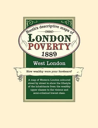 London Poverty Map 1889 West (9781873590362) by Charles Booth