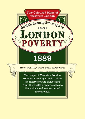 Stock image for London Poverty Maps 1889 (Folded Map) for sale by WorldofBooks