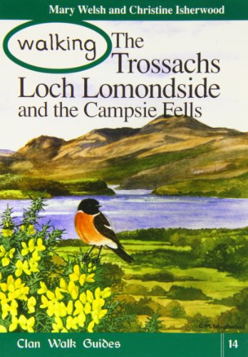 Stock image for Walking the Trossachs,Loch Lomondside and the Campsie Fells for sale by WorldofBooks