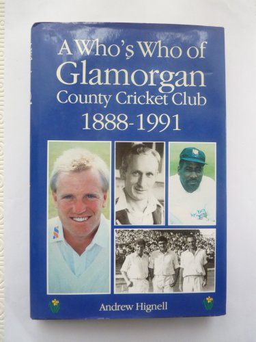 Stock image for A Who's Who of Glamorgan C.C.C. for sale by AwesomeBooks