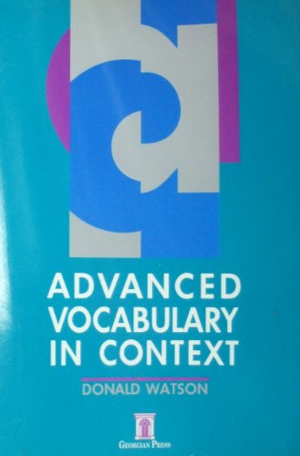 9781873630129: Advanced Vocabulary in Context