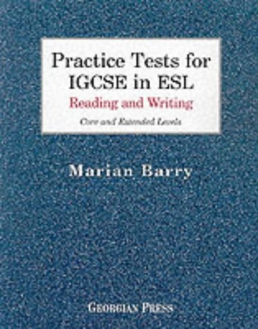 Imagen de archivo de Practice Tests for IGCSE in ESL: Reading and Writing a la venta por Phatpocket Limited