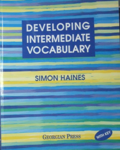 Imagen de archivo de Developing Intermediate Vocabulary, with Key a la venta por MusicMagpie