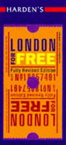 Beispielbild fr Harden's London for Free zum Verkauf von Robinson Street Books, IOBA
