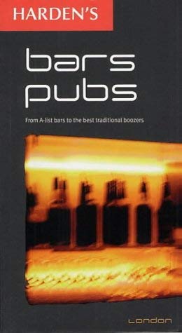 Stock image for Harden's London Bars and Pubs 2003 for sale by AwesomeBooks