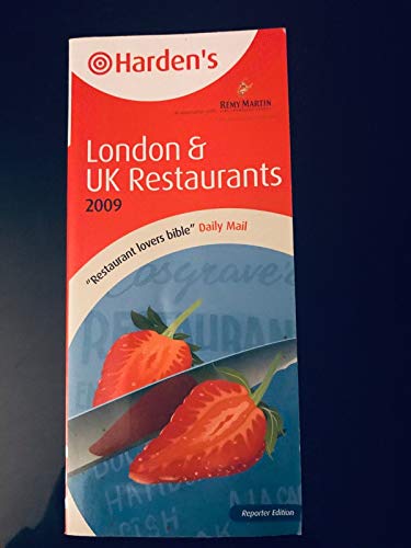 Beispielbild fr London Restaurants 2009 (Hardens) zum Verkauf von WorldofBooks