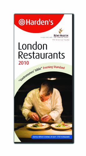 Beispielbild fr Harden's London Restaurants 2010 zum Verkauf von AwesomeBooks