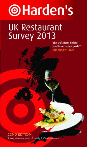 Stock image for Harden's UK Restaurant Survey 2013 for sale by Better World Books