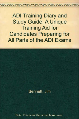 ADI Training Diary an Study Guide (9781873761250) by [???]