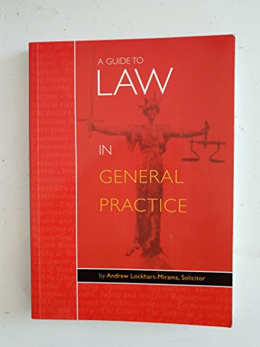 Stock image for A Guide to Law in General Practice for sale by AwesomeBooks