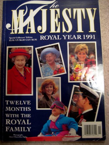 9781873856000: "Majesty" Year: Twelve Months with the Royal Family
