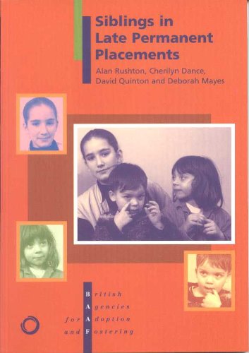 Stock image for Siblings In Late Permanent Placement for sale by WorldofBooks