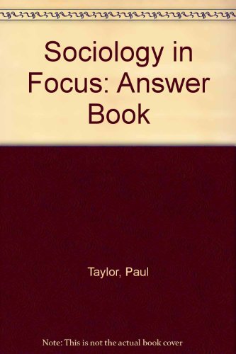 9781873929223: Answer Book (Sociology in Focus)