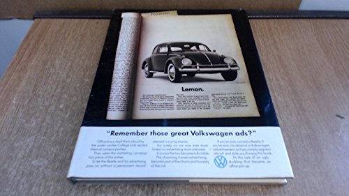 Stock image for "Remember those great Volkswagan ads ?" for sale by Westwood Books