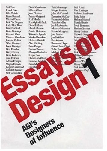 9781873968246: Essays on Design: Agis Designers of Influence
