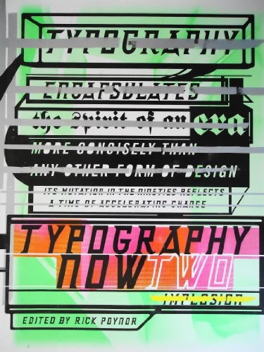 Beispielbild fr Typography Now Two zum Verkauf von WorldofBooks