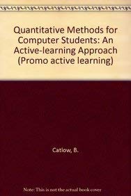 9781873981177: Quantitative Methods for Computer Students (Promo Active Learning)