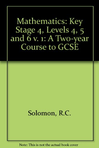 9781873981214: Key Stage 4, Levels 4, 5 and 6 (v. 1)