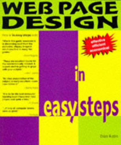 Stock image for Web Page Design in Easy Steps for sale by WorldofBooks