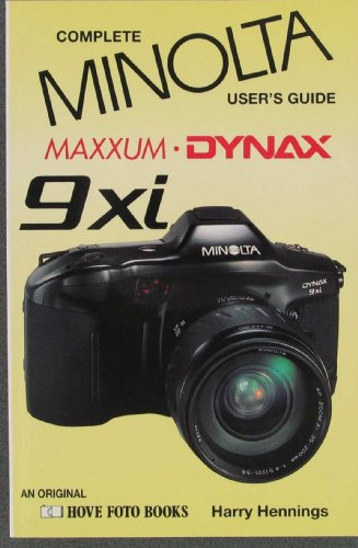 Imagen de archivo de MINOLTA DYNAX/MAXXUM 9XI (Hove User's Guide) a la venta por GF Books, Inc.