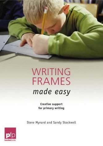 Stock image for Writing Frames Made Easy: Creative Support for Primary Writing (pfp Teacher Books) for sale by WorldofBooks