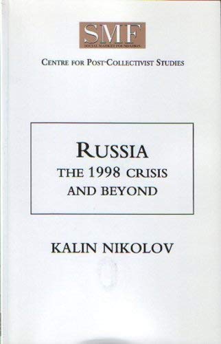 Stock image for Russia The 1998 Crisis and Beyond No 8 CPCS Paper for sale by PBShop.store US