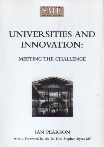 Imagen de archivo de Universities and Innovation Meeting the Challenge 39 Discussion Paper a la venta por PBShop.store US