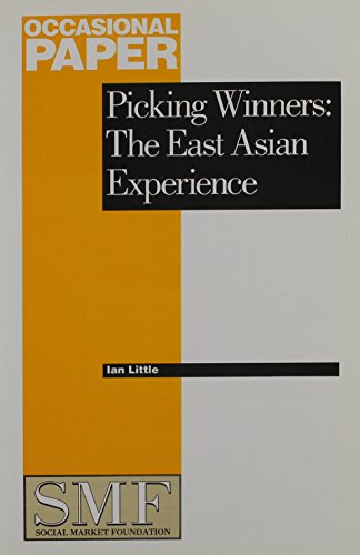 Stock image for Picking Winners The East Asian Experience for sale by PBShop.store US
