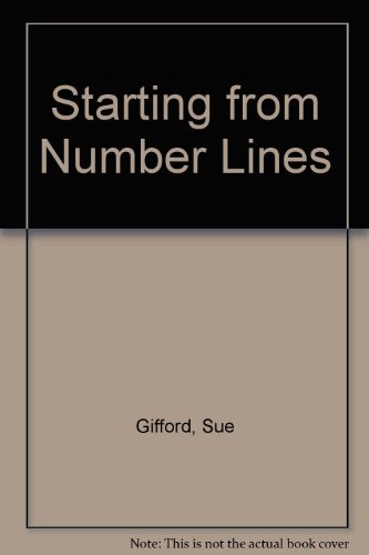 9781874099123: Starting from Number Lines
