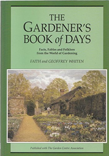 Imagen de archivo de Gardener's Book of Days, 1993 a la venta por Better World Books: West