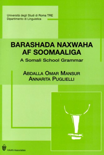 Imagen de archivo de A Somali School Grammar a la venta por Wonder Book