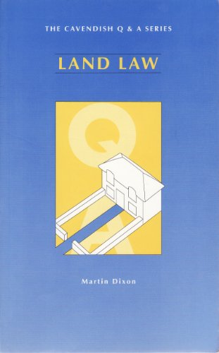 Land Law (Q & A) (9781874241225) by Martin Dixon