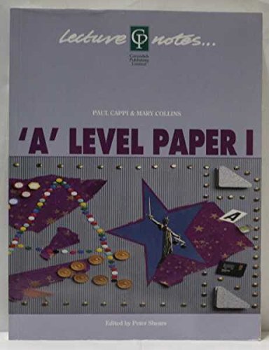 Stock image for A-Level Law - Paper I: Paper 1 (Lecture Notes) for sale by AwesomeBooks