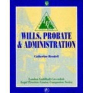 9781874241997: Wills Probate & Administration (LPC