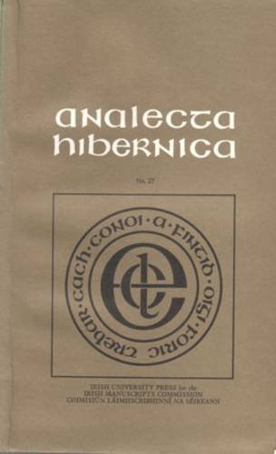 9781874280620: Analecta Hibernica