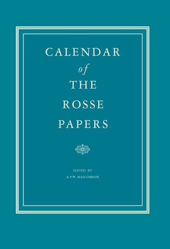 Stock image for Calender of the Rosse Papers for sale by Revaluation Books